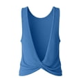 thumbnail image 7 of Open Back Tops for Women Workout Tank Tops for Women 2026 Summer Tops Sleeveless Backless Yoga Top Athletic Workout Slim Basic Cami Shirts Running T Shirts Going Out Crop Tops Gym Fitness Shirts, 7 of 7