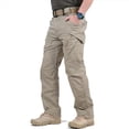 thumbnail image 2 of Men Cargo Pants Stretch Regular Fit All Terrain Durable Outdoor Casual Work Pants S-XXL(1 pack), 2 of 9