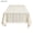 A, variant on Beige Geometric Lace Tablecloth with Tassels, 140x220cm Polyester Overlay