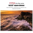 thumbnail image 4 of FOTGA Filtre d'Objectif 4 mm ND4(0,6) à 2 Niveaux 4x5,65 Po Filtres ND Verre Optique Étanche Résistant aux Rayures avec Revêtement Multi-Résistant, 4 of 9