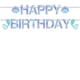 thumbnail image 1 of Pancarta de cumpleaños de sirena, suministros de fiesta de sirena para niñas y niños, pancarta de feliz cumpleaños de sirena, suministros de decoración para fiestas temáticas de sirena, 1 of 5