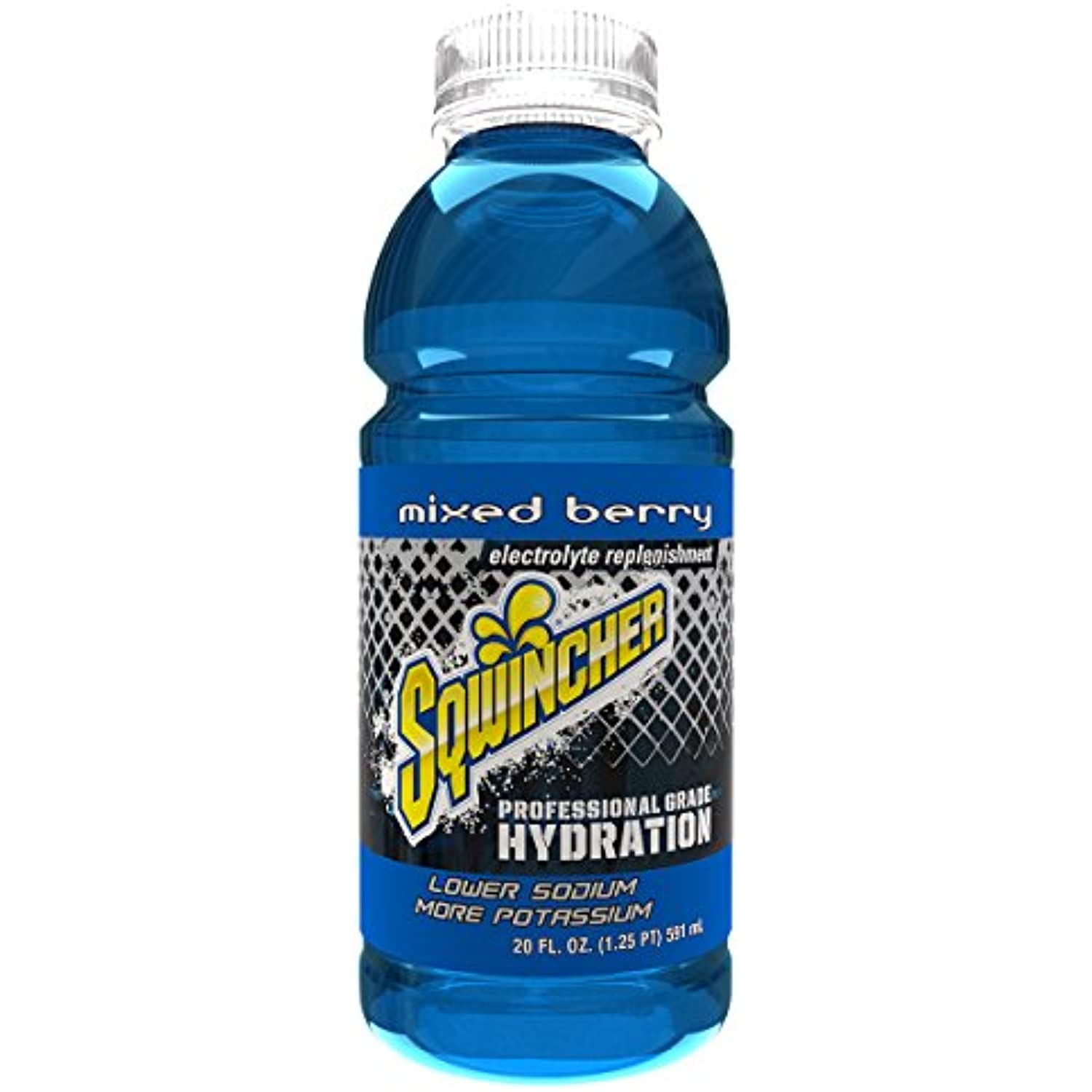 Sports Drink Ready To Drink, Mixed Berry 20 Oz, Pk24