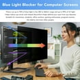 thumbnail image 3 of PC Screen Protector, Anti Blue Light Computer Private Screen Protector Scratch Resistant 23in Easy Installation  for Office, 3 of 7