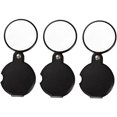 thumbnail image 1 of lupas de bolsillo pequeñas de 10x, minilupa plegable de primera calidad con funda protectora giratoria de cuero, para lectura, ciencia, joyería, pasatiempos, 1,96 pulgadas BANYUO Electrónica, 1 of 3