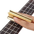 thumbnail image 4 of REACHISE Stainless Steel Guitar Slide Tone Bar + 4 Thumb Picks, 4 of 9