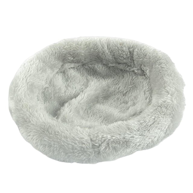 Acogedor pequeño animal estera cálida casa de hámster ropa de cama cojín camas para mascotas al aire libre interior Gris Yuyangstore Cama de conejillo de Indias