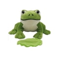 thumbnail image 2 of Peluche de rana para llevar al hombro, animalito de peluche suave, compañero adorable para niños y adultos, 2 of 8