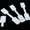 thumbnail image 2 of maskred 100Pcs Price Tags Jewelry Tag White Blank Label Square Heads Paper Sticker Rectangle Labels for Necklace Bracelet As Shown 1Set, 2 of 6