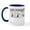 White/Navy Inside, variant on CafePress - The Charmer Mug - 11 oz Ceramic Mug - Novelty Coffee Tea Cup