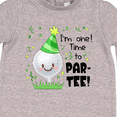 thumbnail image 3 of Inktastic I'm One Time to Par-tee Golf First Birthday Baby Fleece Romper, 3 of 4