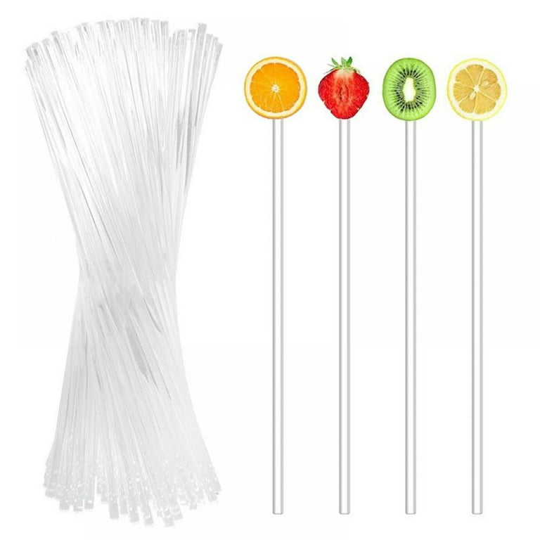 Mini Cakesicle Acrylic Lollipop Sticks- Pack of 6 or 12 – LissieLou