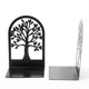 thumbnail image 1 of Sujetalibros,sujetalibros para sujetar libros,sujetalibros decorativos,soporte para libros para decoración del hogar,escuela u oficina,sujetalibros de metal pesado. Sujetalibros para estantes (blac ShuxiuWang 9024735135050, 1 of 1