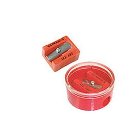 General Pencil S-415-40 Little Red All Art Sharpeners with Canister