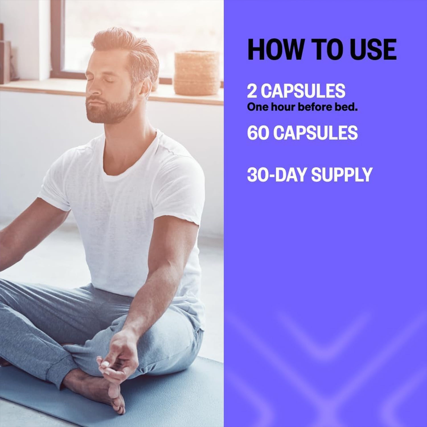 ONNIT New MOOD®️, Daily Stress Support Supplement, 60 Capsules