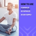 thumbnail image 6 of ONNIT New MOOD®️, Daily Stress Support Supplement, 60 Capsules, 6 of 9