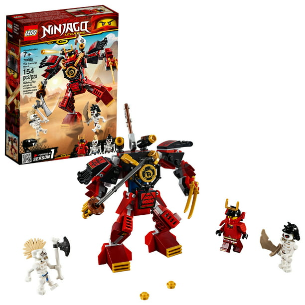 samling overskud flov LEGO Ninjago Legacy Samurai Mech 70665 Building Kit with Minifigures -  Walmart.com