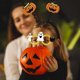 thumbnail image 3 of Halloween Pumpkin Glasses Kids Adult Ghost Festival Party Decoration Photo Props Funny Eyeglass Frames, 3 of 3