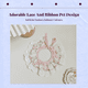 thumbnail image 3 of Abbraccia Babero para mascota, encaje floral coral, ligero, ajustable, 3 of 6