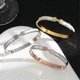 thumbnail image 2 of Titanium Steel H Letter Bracelet Fashion Shell Light Luxury Wrist Chain Jewelry, 2 of 5