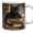 Black, variant on Lotusprint LLC Personalized Cat Book Ceramic Mug, Animal Gift Coffee Cup for Daily Use Cute Drinkware