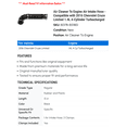 thumbnail image 2 of Air Cleaner To Engine Air Intake Hose - Compatible with 2016 Chevy Cruze Limited 1.4L 4-Cylinder Turbocharged, 2 of 2