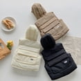 thumbnail image 6 of KYAIGUO Girls Boys Kids Toddler Winter Hooded down Vest for 2-12 Years Old Warm Fall Sleeveless Jackets with Zipper Puffer Padded Stand-Up Collar Coats, 6 of 9
