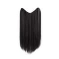 thumbnail image 4 of Hair Extension Long Straight Clip In One Piece Color Synthetic Hairpiece Lo G3E3, 4 of 8