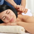 thumbnail image 4 of Natural Jade Stone Guasha Board Body Antistress Scraping SPA Therapy Massager, 4 of 7