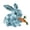 B, variant on Acrylic Bunny Rabbit Figurine with Carrot 2D Decorative Ornament for Home Tabletop Display Easter Theme Gift