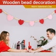 thumbnail image 2 of wooden beaded decorative ornament, Shelf Display, Fireplace, Wall Decor, 2 of 8