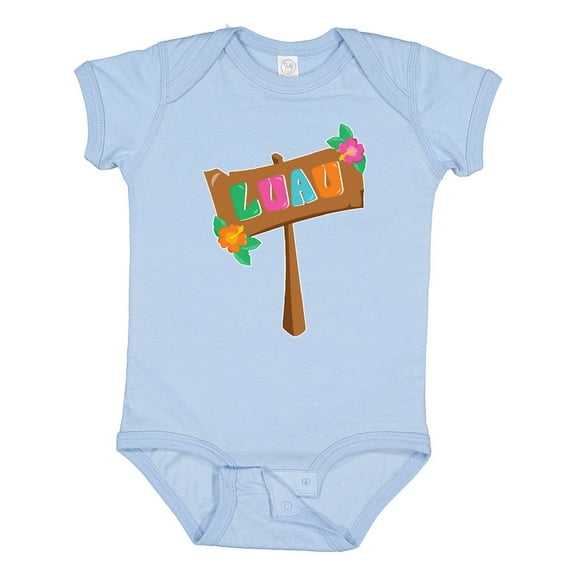 Inktastic Luau Sign Boys or Girls Baby Bodysuit