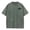 488#Army Green, variant on Retro Distressed Palm Sunset Print Mens Oversized Short Sleeve T-Shirt Vintage Washed Summer Casual Travel Shirts Black 4XL