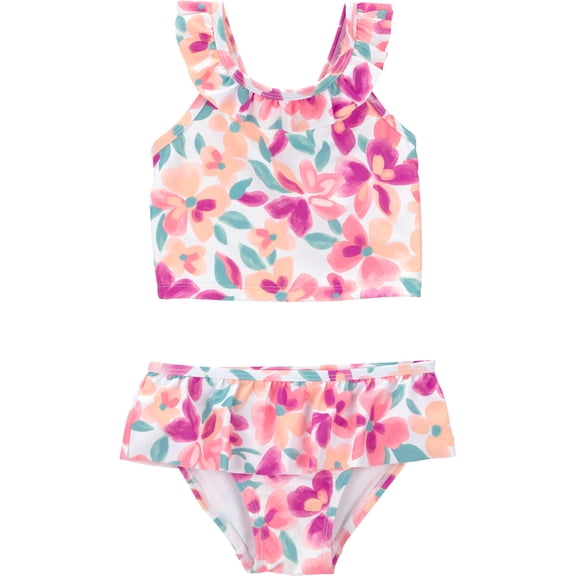 Carter's Child of Mine Toddler Girl Tankini Swimsuit Set, 2-Piece, Sizes 12M-5T