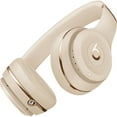 thumbnail image 3 of Restored Beats by Dr. Dre Beats Solo3 Wireless On-Ear Headphones - Satin Gold MX462LL/A (Refurbished), 3 of 3