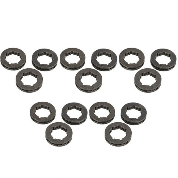15Pcs Tool Parts Metal Chainsaw Spare Part Chain Saw Sprocket Rim Power Mate 325-7 for Chainsaw Replacement