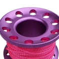 thumbnail image 3 of Portable Aluminum Alloy Scuba Diving Finger Reel Spool With 10m/393.70inch High Visibility Flared Line and Stainless, 3 of 9
