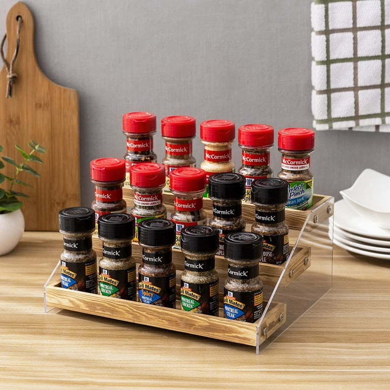 Wall Spice Racks, Kitchen Seasoning Organizer Display, Set of 3 – MyGift