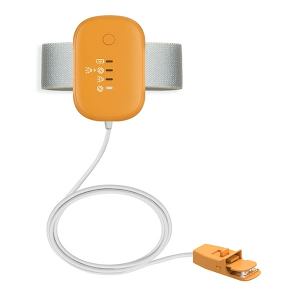 Bedwetting Alarm,Battery With Vibration/ Pee Potty Built-in Battery Vibration/ Sound/ Vibration Sound Potty Elder 3 Modes Elder Care Wetness Alarm Type Alarm Baby Wetness Alarm Wired Baby