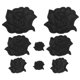 thumbnail image 1 of 8 Uds. Parches para ropa con patrón de rosas, parches compactos para planchar, parches para abrigos en forma de rosa, 1 of 7