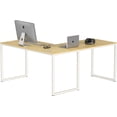 thumbnail image 3 of Commercial-Grade Office Computer Desk  x cm  Silver w/Espresso Top, 3 of 6
