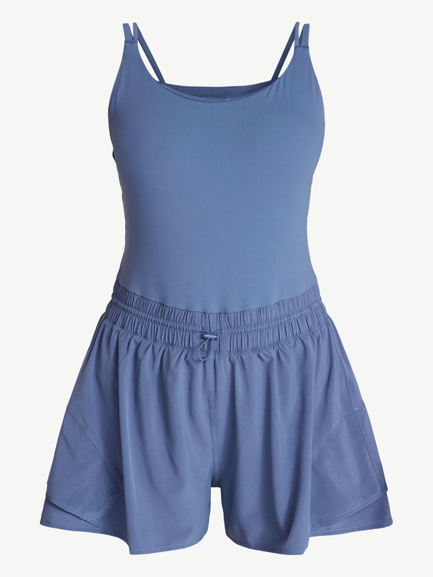 Avia Women's and Women's Plus Cinched Waist Romper, Sizes XS-4X