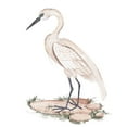 thumbnail image 2 of Wang, Melissa 15x18 White Modern Wood Framed Museum Art Print Titled - A White Heron I, 2 of 4
