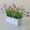 White, yellow, purple, light purple, orange, pink, red, variant on Artificial Faux Plants Tree In Pot Garden Home Indoor Outdoor Office Decoration