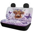 thumbnail image 2 of Pzuqiu Cow Flowers Car Seat Covers Breathable, for SUV Seats Auto Seats Auto Interior Suitable for Truck Most Sedans, 2 of 10
