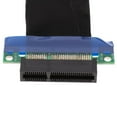 thumbnail image 3 of Yinanstore 4X Slot Riser Card Extender Extension Flexible Cable PCI Cables 19cm 7.5 Inch Ribbon Relocate Connector, 3 of 8