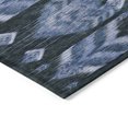 thumbnail image 4 of Addison Rugs Chantille Indoor/Outdoor Transitional Southwest Blue Washable Round Rug, 8' x 8', 4 of 6