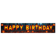 thumbnail image 1 of Halloween Theme Banner Decorative Creative Polyester Material for Birthday Party Holiday Event Indoor Decoration, 1 of 5