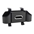 thumbnail image 1 of Caja de almacenamiento para respaldo de asiento de coche, accesorios, organizador colgante, caja de pañuelos, almacenamiento de agua Negro, 1 of 8