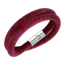 Swarovski 5139748 Women's Stardust Double Wrap Bracelet, Small