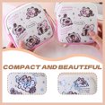thumbnail image 4 of GASTROPOD 2Pcs Period Bag,Pu Leather Cat Pattern Period Pouch for Pads,Sanitary Napkins,Small Tampons,Portable Pad Bag for Ladies First Period Gifts,Mix1, 4 of 7